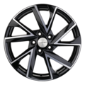 Khomen Wheels KHW1714 (CX-5/Seltos/Optima) 7x17 5x114,3 ET50 D67,1 Black-FP