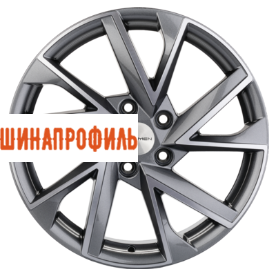 Диски Khomen Wheels Khomen Wheels KHW1714 (Juke) 7x17 5x114,3 ET47 D66,1 Gray-FP