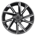 Khomen Wheels KHW1714 (RAV4) 7x17 5x114,3 ET39 D60,1 Black-FP