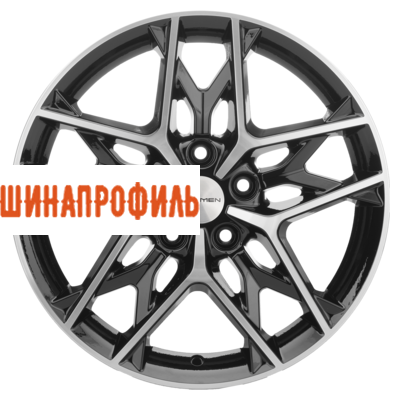Диски Khomen Wheels Khomen Wheels KHW1709 (Changan/Geely/Lexus/Toyota) 7x17 5x114,3 ET45 D60,1 Black-FP