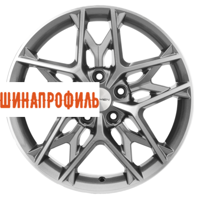 Диски Khomen Wheels Khomen Wheels KHW1709 (Changan/Geely/Lexus/Toyota) 7x17 5x114,3 ET45 D60,1 Gray-FP