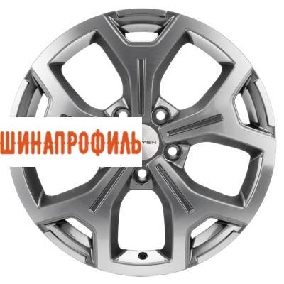 Диски Khomen Wheels Khomen Wheels KHW1710 (Arkana/Kaptur) 6,5x17 5x114,3 ET50 D66,1 Gray-FP