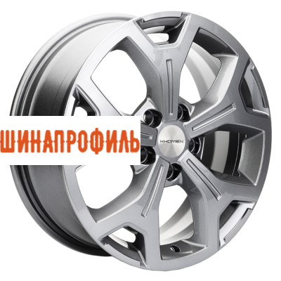 Диски Khomen Wheels Khomen Wheels KHW1710 (Ceed) 6,5x17 5x114,3 ET50 D67,1 G-Silver