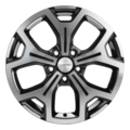 Khomen Wheels KHW1710 (Ceed) 6,5x17 5x114,3 ET50 D67,1 Black-FP
