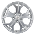 Khomen Wheels KHW1715 (Changan/Geely/Lexus/Toyota) 7x17 5x114,3 ET45 D60,1 F-Silver-FP