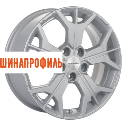 Диски Khomen Wheels Khomen Wheels KHW1715 (Jetta) 7x17 5x112 ET54 D57,1 F-Silver