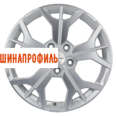 Диски Khomen Wheels Khomen Wheels KHW1715 (RAV4) 7x17 5x114,3 ET39 D60,1 F-Silver-FP