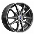 КиК Адамар (КС886) 6,5x16 5x114,3 ET45 D66,1 Алмаз черный
