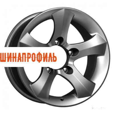 Диски КиК КиК Айсберг (КС662) 8x16 5x139,7 ET20 D110,1 Дарк платинум