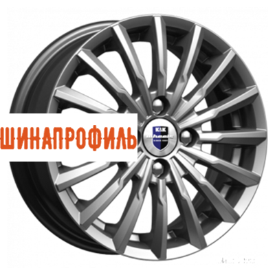 Диски КиК КиК Акцент-оригинал (КС641) 5,5x14 4x100 ET43 D60,1 Дарк платинум