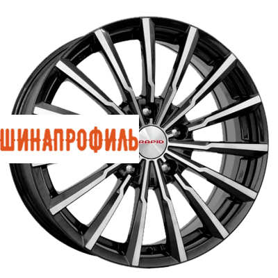 Диски КиК КиК Акцент-оригинал (КС641) 5,5x14 4x100 ET43 D60,1 Алмаз черный