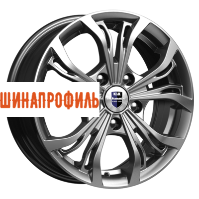 Диски КиК КиК Аламида (КС660) 6,5x16 5x110 ET38 D65,1 Дарк платинум