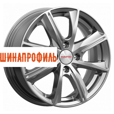 Диски КиК КиК Арнар-оригинал (КС890) 6x15 4x100 ET46 D54,1 Дарк платинум