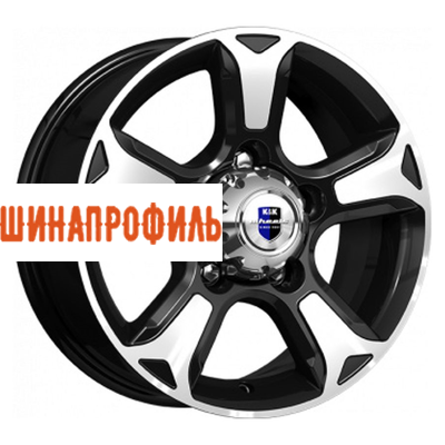Диски КиК КиК Атлант (КС757) 7x16 5x139,7 ET35 D98 Алмаз черный