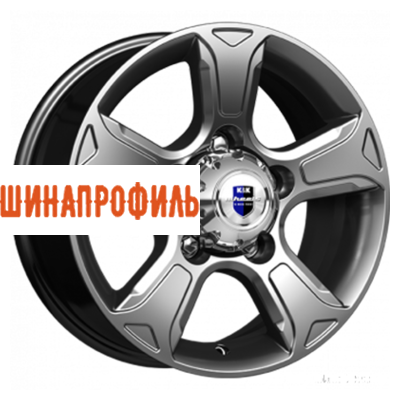 Диски КиК КиК Атлант (КС757) 7x16 5x139,7 ET35 D98 Дарк платинум