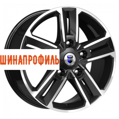 Диски КиК КиК Backfire (КС763) 8x18 5x114,3 ET45 D66,1 Алмаз черный