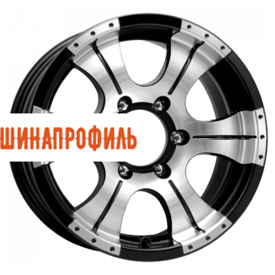 Диски КиК КиК Байконур (КС473) 7x15 6x139,7 ET5 D108,5 Алмаз черный