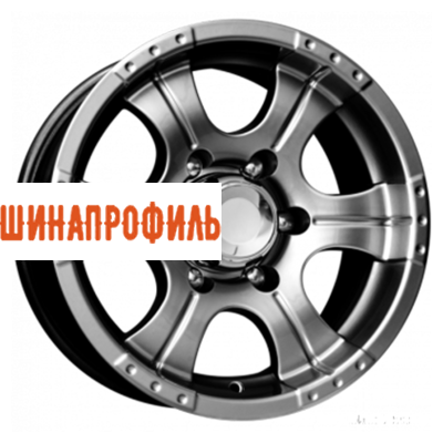 Диски КиК КиК Байконур (КС473) 7x15 5x139,7 ET20 D108,5 Дарк платинум