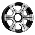 КиК Байконур (КС473) 7x15 6x139,7 ET5 D108,5 Алмаз черный