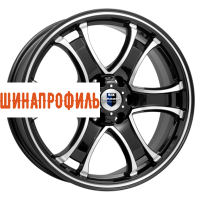 Диски КиК КиК Балеар (КС727) 7,5x18 6x139,7 ET38 D100,1 Алмаз черный