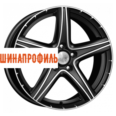 Диски КиК КиК Барракуда-оригинал (КС567) 7,5x17 5x120 ET43 D72,6 Алмаз черный