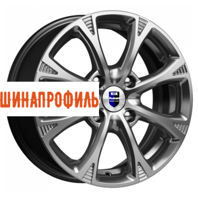 Диски КиК КиК Блюз-оригинал (КС606) 6x15 4x100 ET50 D60,1 Дарк платинум
