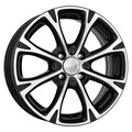 КиК Блюз (КС606) 6x15 4x100 ET38 D67,1 Алмаз черный