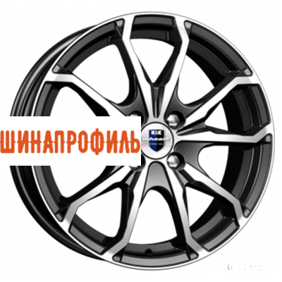 Диски КиК КиК Brent-оригинал (КС733) 6x16 4x100 ET50 D60,1 Алмаз черный