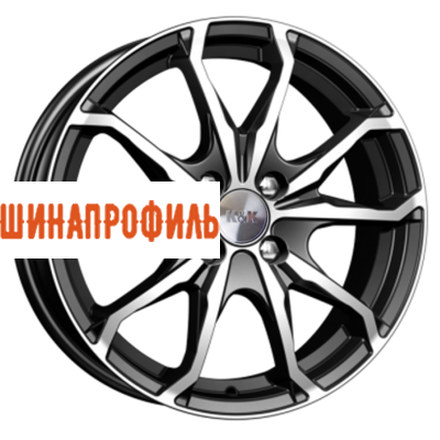 Диски КиК КиК Brent (КС733) 6x16 4x100 ET45 D67,1 Алмаз черный