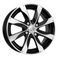 КиК Джемини (КС480) 5,5x14 4x98 ET40 D58,5 Алмаз черный