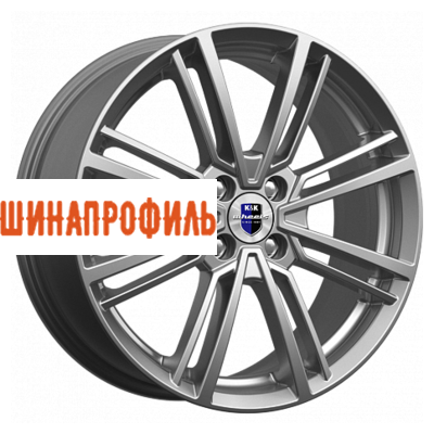 Диски КиК КиК Эрфурт (КС898) 7x17 5x114,3 ET45 D66,1 Дарк платинум