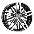 КиК Fencer (КС730) 7x16 5x114,3 ET45 D67,1 Алмаз черный