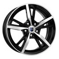 КиК Фишт (КС690) 6,5x16 5x100 ET38 D57,1 Алмаз черный