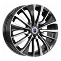 КиК Flanker (КС751) 6,5x17 5x108 ET45 D67,1 Алмаз черный