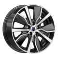 КиК Гамбит (КС961) 6,5x16 5x112 ET50 D57,1 Алмаз черный