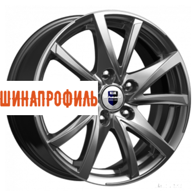 Диски КиК КиК Игуана (КС546) 6,5x15 4x100 ET46 D54,1 Дарк платинум