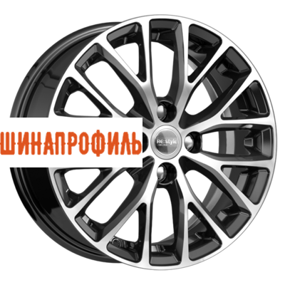 Диски КиК КиК КС782 6x15 4x100 ET48 D54,1 Алмаз черный