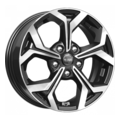 КиК КС878 6,5x16 5x112 ET50 D57,1 Алмаз черный