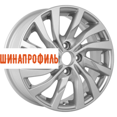 Диски КиК КиК КС882 6x15 4x100 ET40 D60,1 Сильвер