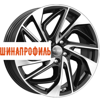 Диски КиК КиК КС883 7x18 5x112 ET43 D57,1 Алмаз черный SK