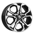 КиК КС892 6,5x17 5x114,3 ET50 D66,1 Алмаз черный