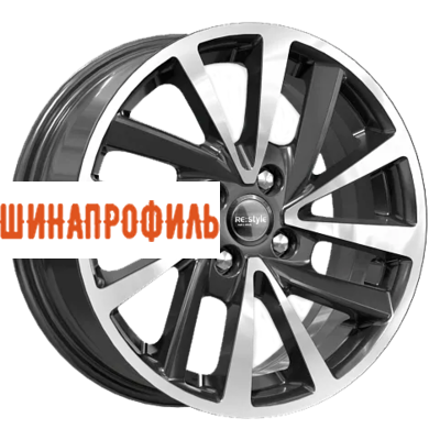 Диски КиК КиК КС899 6x15 4x100 ET40 D60,1 Алмаз черный