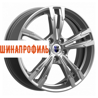 Диски КиК КиК Karrera Light (КС935) 7x18 5x112 ET35 D66,6 Дарк платинум брайт