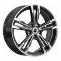 КиК Karrera Light (КС935) 7x18 5x108 ET35 D67,1 Алмаз черный