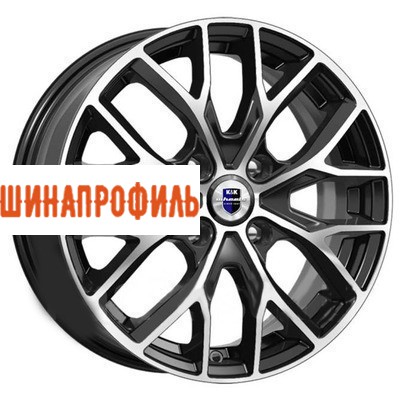 Диски КиК КиК Лилиом (КС891) 6x16 4x100 ET45 D67,1 Алмаз черный