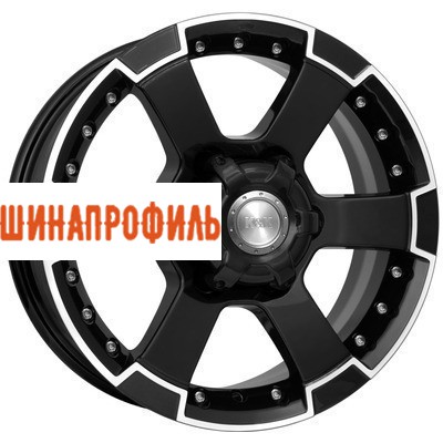 Диски КиК КиК M56-оригинал (КС593) 7x16 6x139,7 ET22 D107,1 Алмаз черный