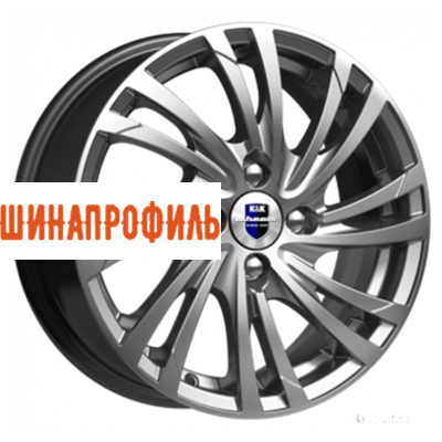 Диски КиК КиК Мейола-оригинал (КС643) 6x15 4x100 ET40 D60,1 Дарк платинум