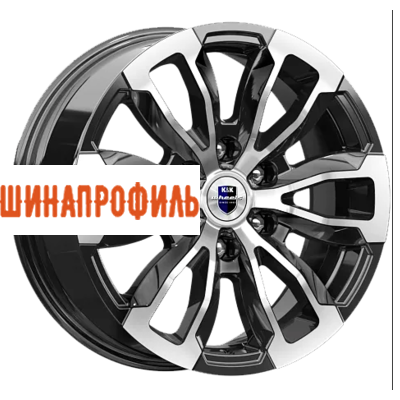 Диски КиК КиК Меконг (КС959) 7,5x18 6x139,7 ET25 D106,1 Алмаз черный