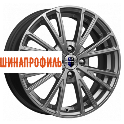 Диски КиК КиК Модена-оригинал (КС747) 6x15 4x100 ET50 D60,1 Дарк платинум