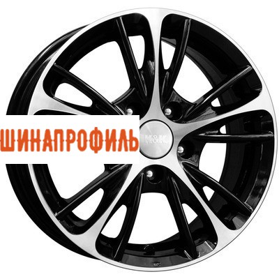 Диски КиК КиК Мулен Руж-оригинал (КС467) 5,5x14 4x100 ET39 D56,6 Алмаз черный
